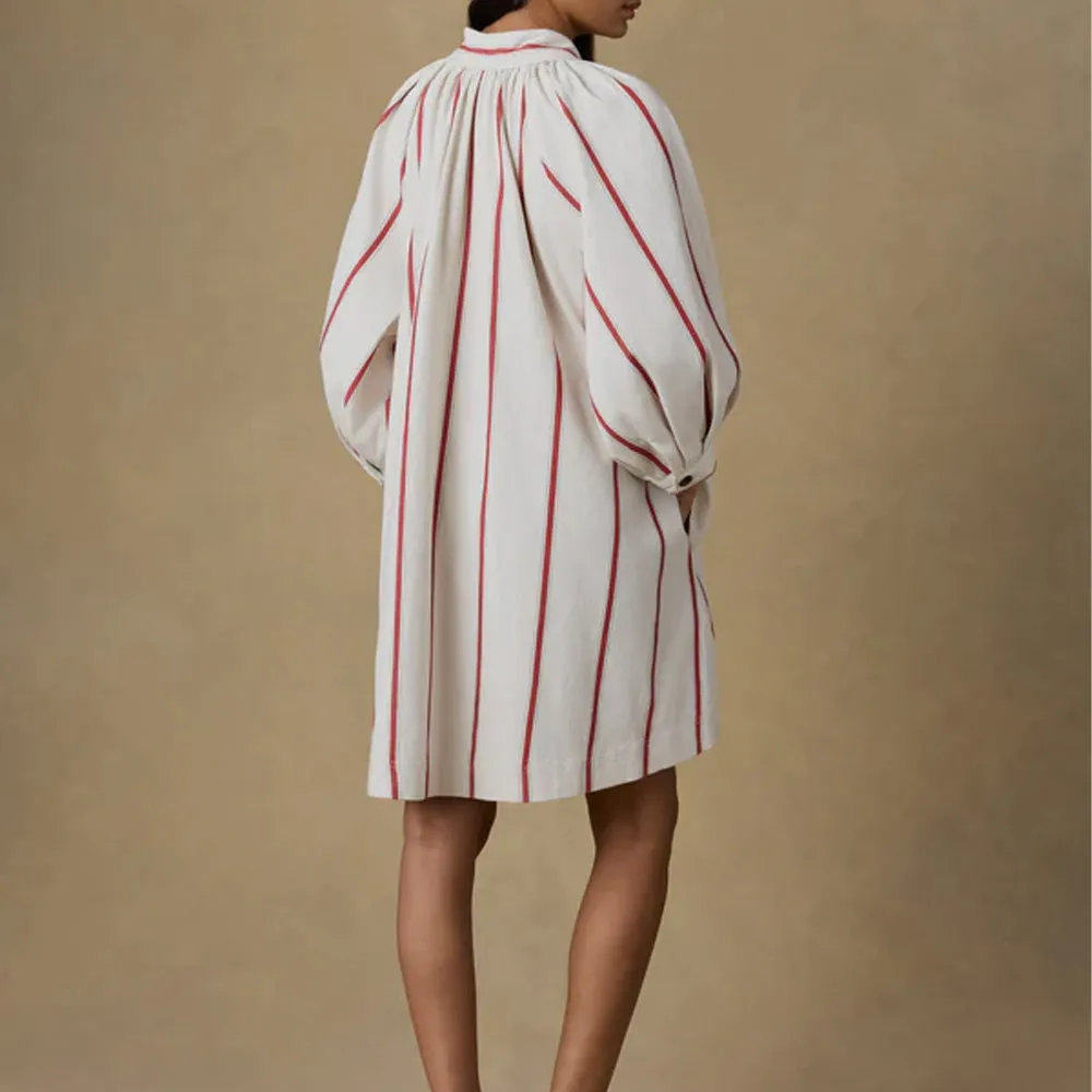 Faherty - Zoe Tideweave Dress - Northbay Stripe sold by Merci product image thumbnail 2