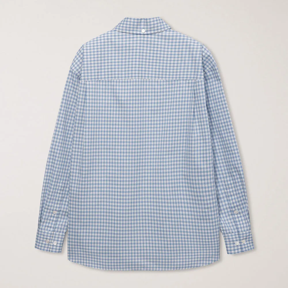 Dunst - Oversized Checkered Shirt - Blue sold by Merci product image thumbnail 5