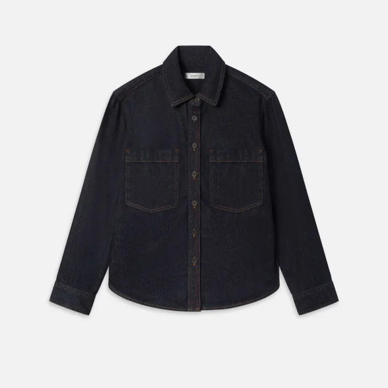 Frame - The Polish Shirt - Rinse made by Frame Denim