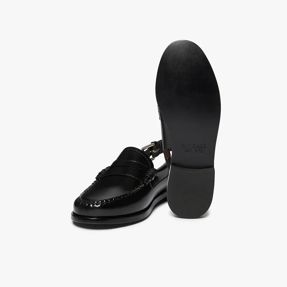 GH Bass - Weejun Penny Slingback Loafers - Black sold by Merci product image thumbnail 4