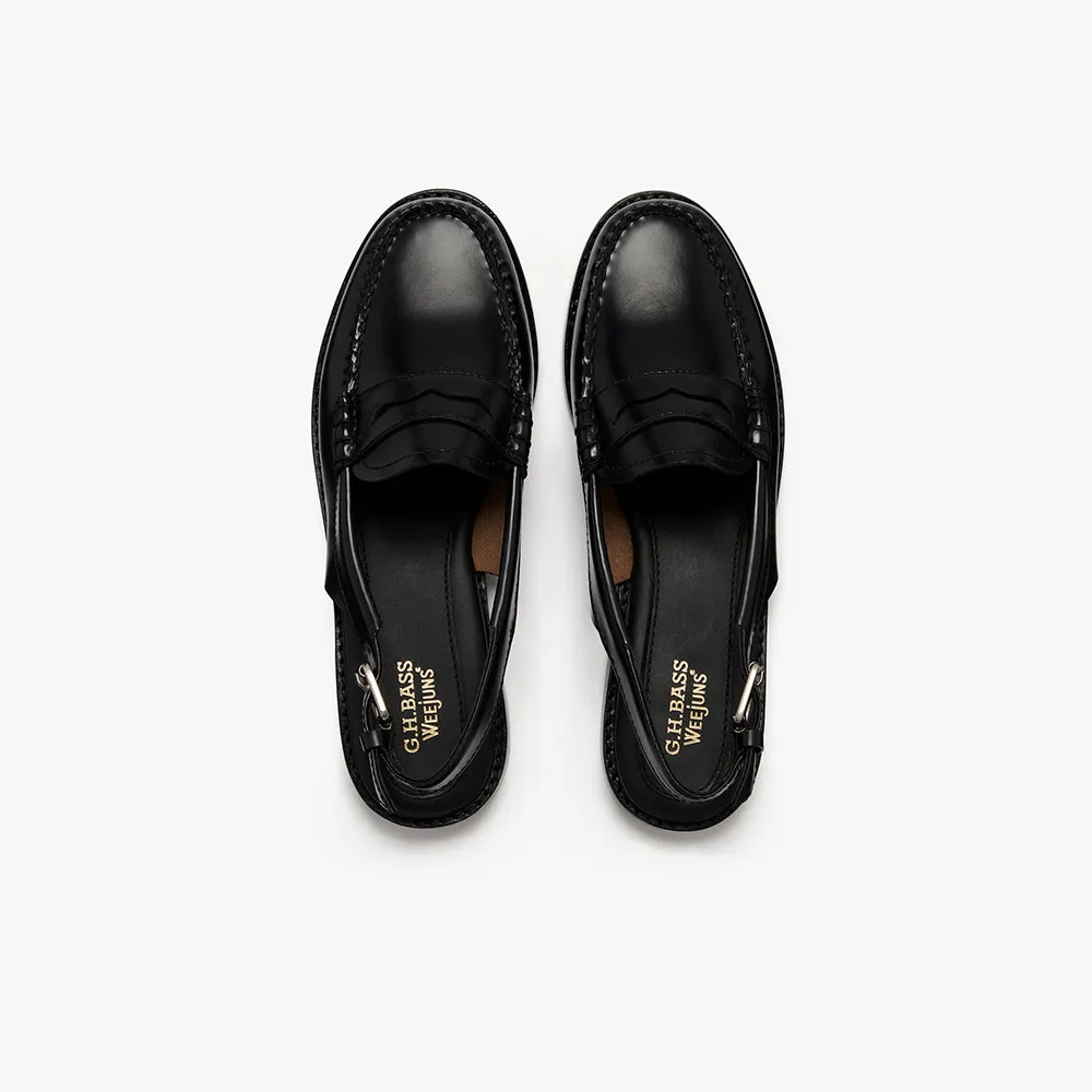 GH Bass - Weejun Penny Slingback Loafers - Black sold by Merci product image thumbnail 3