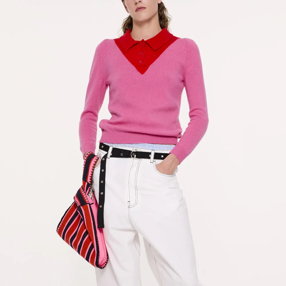 La Fetiche - Lori Polo - Pink and Red sold by Merci product image thumbnail 2