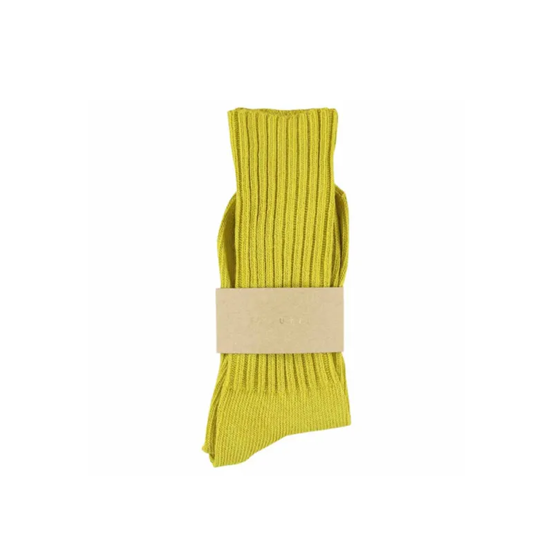 Escuyer - Crew Socks - Yellow made by Escuyer