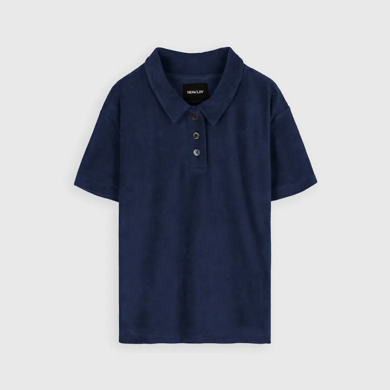 Howlin' - High Life Time Ss Polo Shirt - Navy made by Howlin'