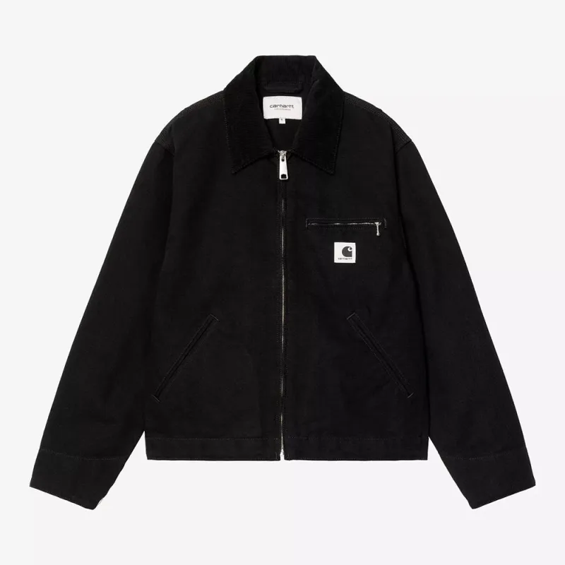 Carhartt WIP - W Og Detroit Dearborn Jacket - Black made by Carhartt