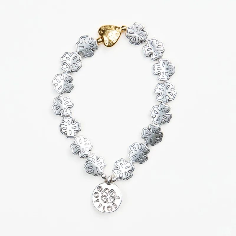 Gottlob - Edition No. 3 Bracelet - Silver Gold Heart made by Merci