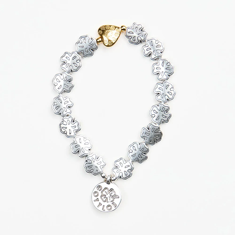 Gottlob - Edition No. 3 Bracelet - Silver Gold Heart sold by Merci