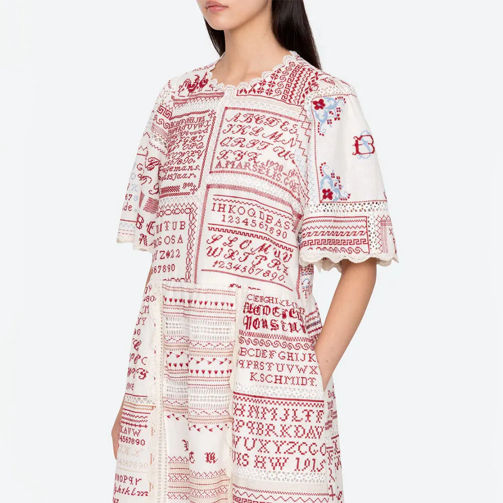 Sea NY - Kit Dress - Cream sold by Merci product image thumbnail 4