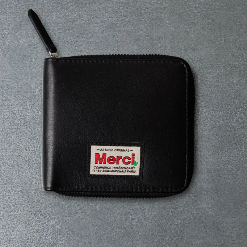 Merci - Zip Wallet - Black made by Merci