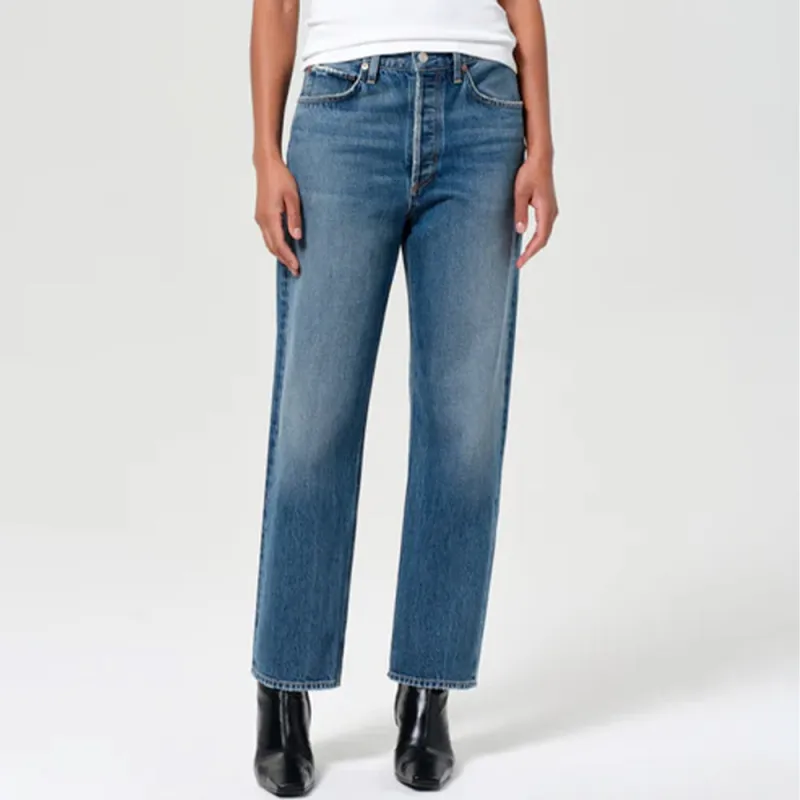 Agolde - 90s Mid Rise Straight Jeans - Bounty made by Agolde