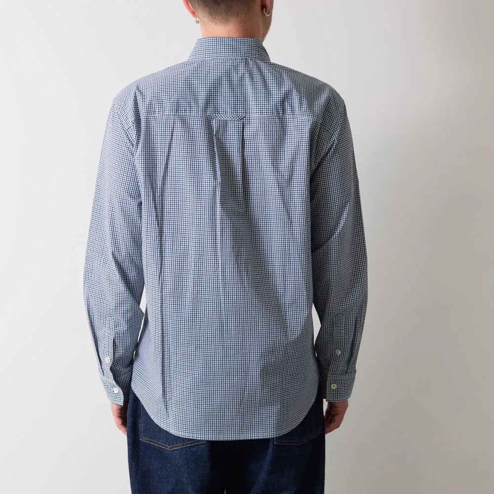 Merci - Sacha Shirt - Green & Blue Tiles sold by Merci product image thumbnail 5
