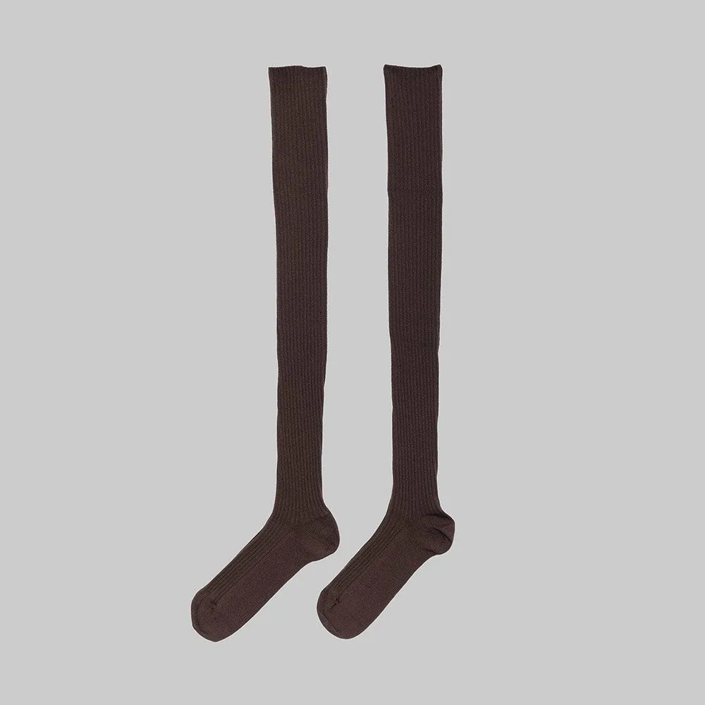 Baserange - High Socks - Orta Brown sold by Merci