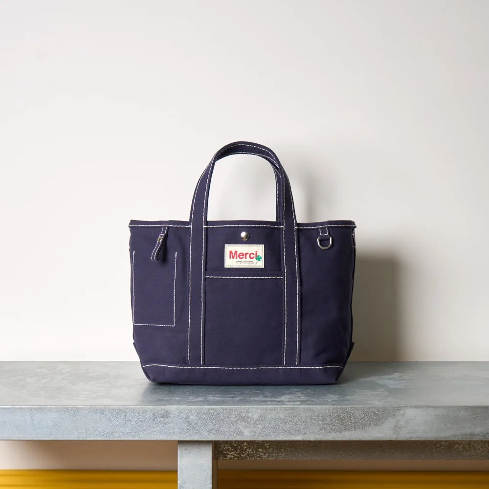 Merci - Candide shopping bag Solid - Navy sold by Merci product image thumbnail 2