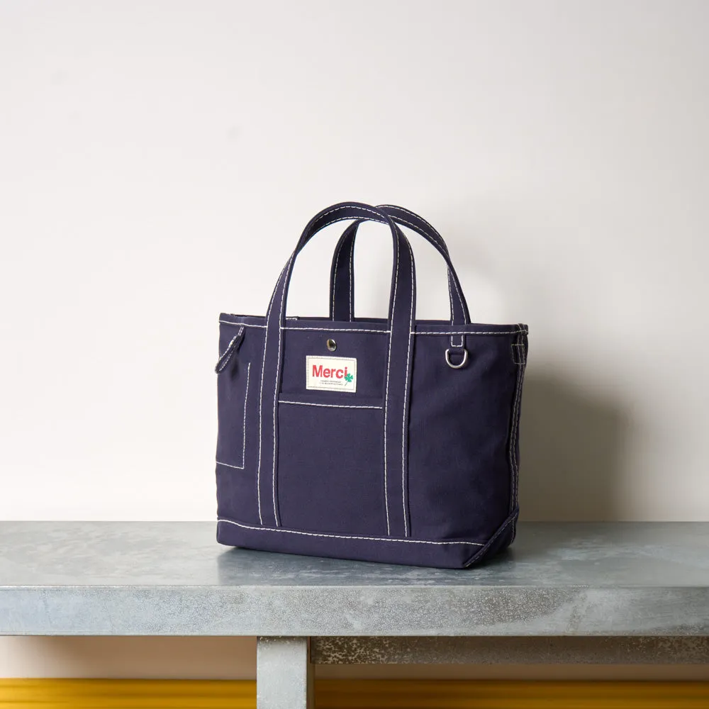 Merci - Candide shopping bag Solid - Navy sold by Merci product image thumbnail 3