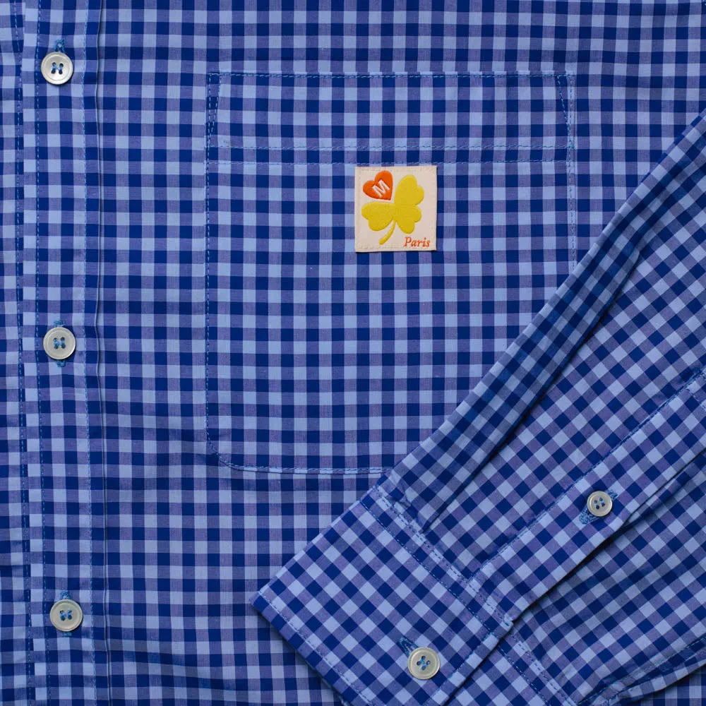 Merci - Sacha Shirt - Blue Tiles sold by Merci product image thumbnail 5