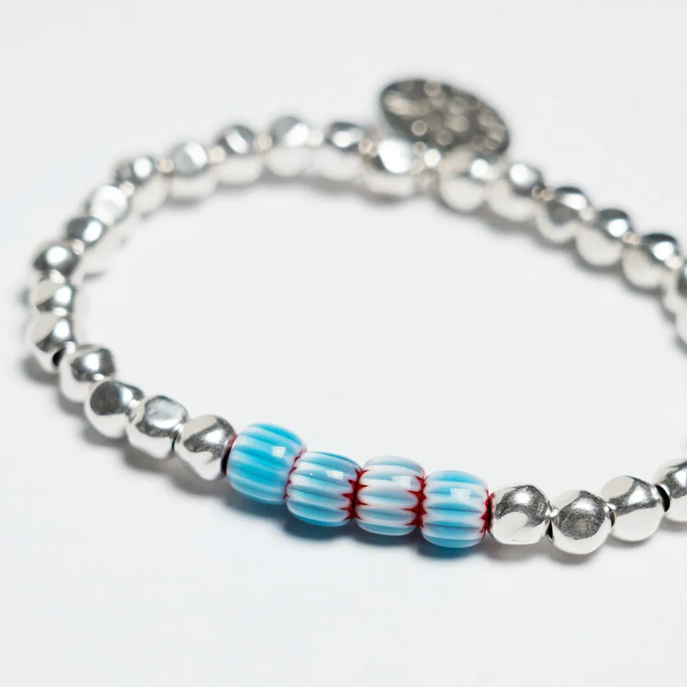 Gottlob - Edition No. 2 Bracelet - Turquoise & Red sold by Merci product image thumbnail 2