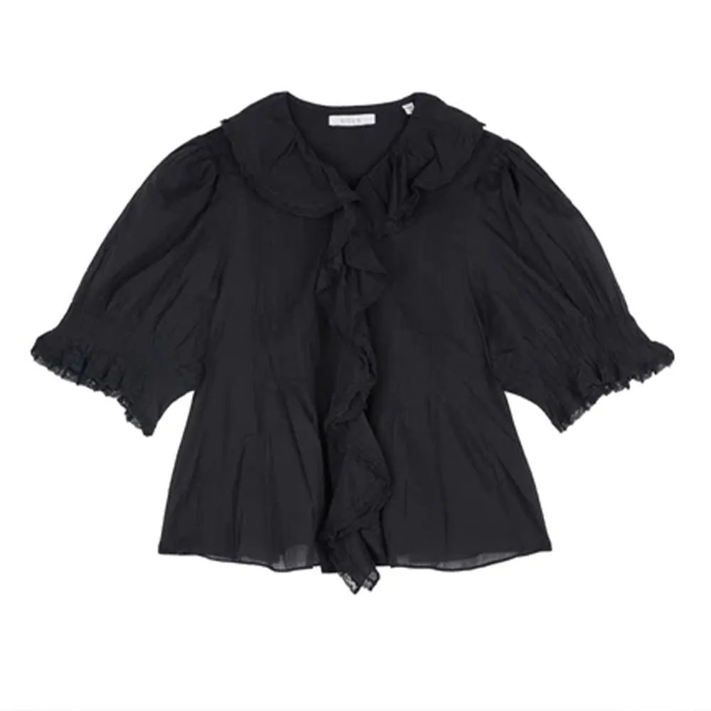 Dôen - Henri Blouse - Black sold by Merci product image thumbnail 3
