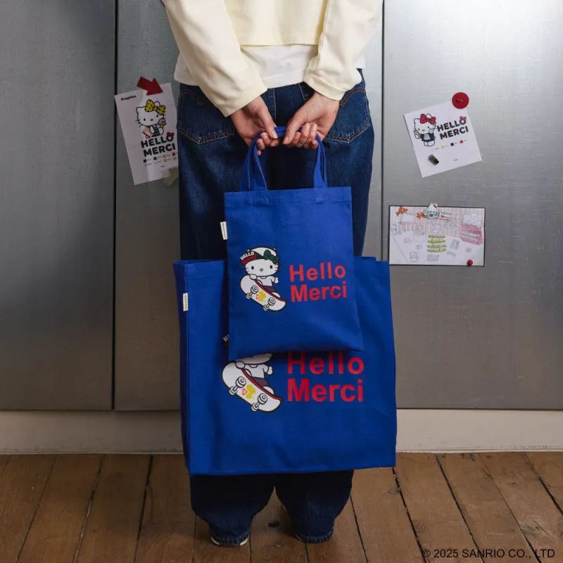 Hello Kitty x Merci - Tote Bag - Blue made by Merci