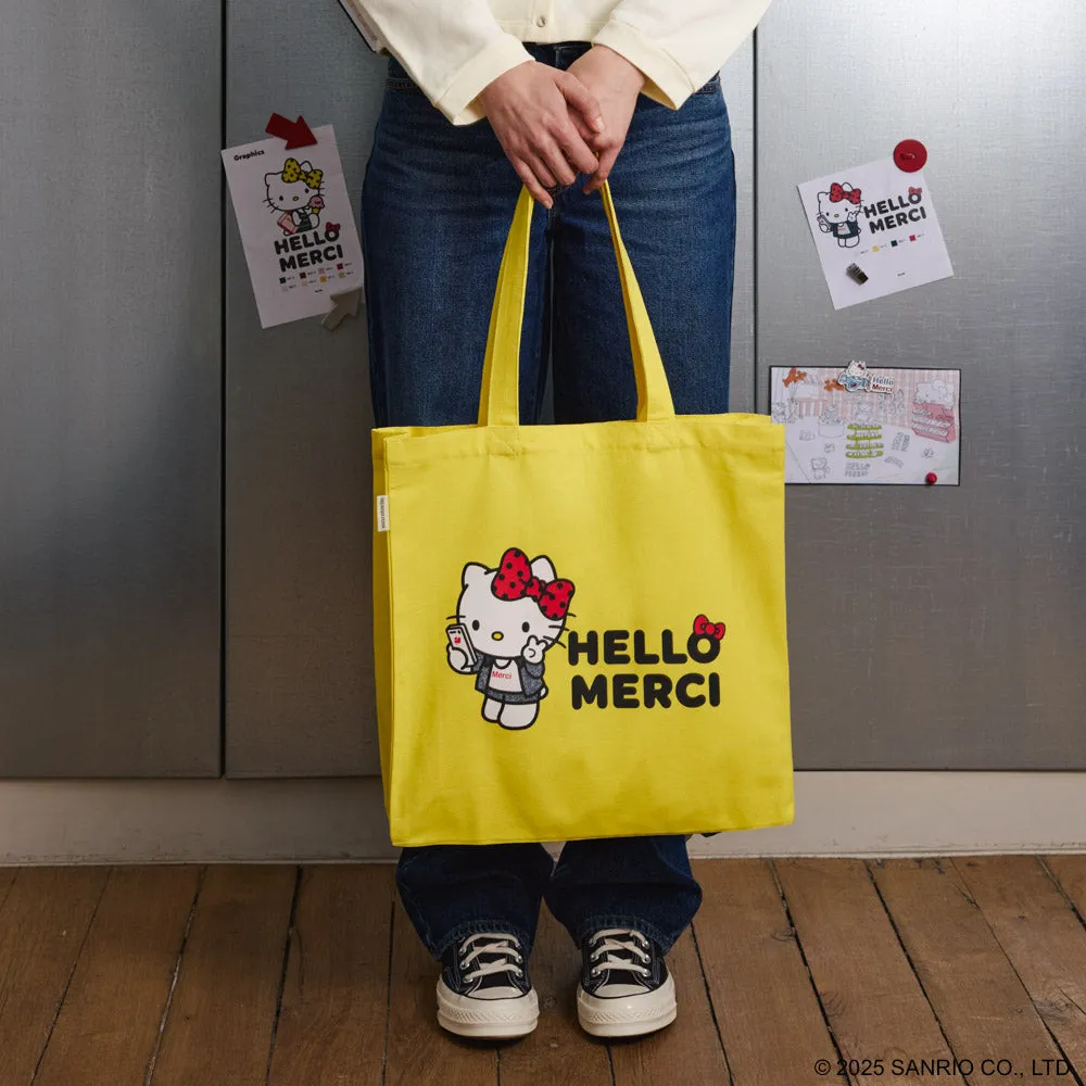 Hello Kitty x Merci - Tote Bag - Yellow sold by Merci product image thumbnail 2