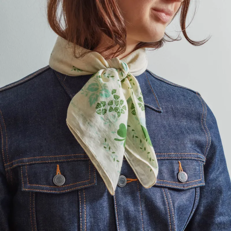 Moismont x Merci - Lucky Bandana - Green made by Moismont