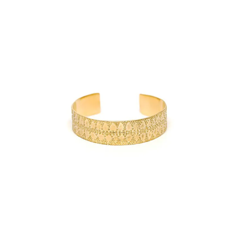 Alix D. Reynis - Daphne Bangle - Gold made by Alix D. Reynis