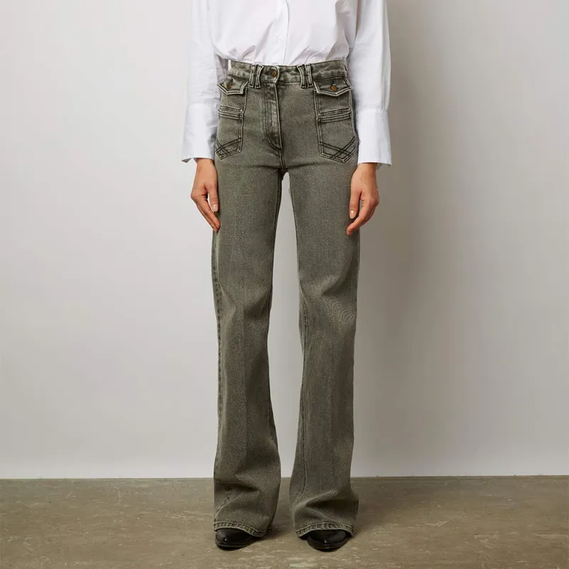 Gerard Darel - Anna Pants - Grey  made by Gerard Darel