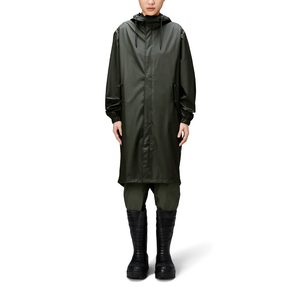 Rains - Fishtail Parka - Green sold by Merci