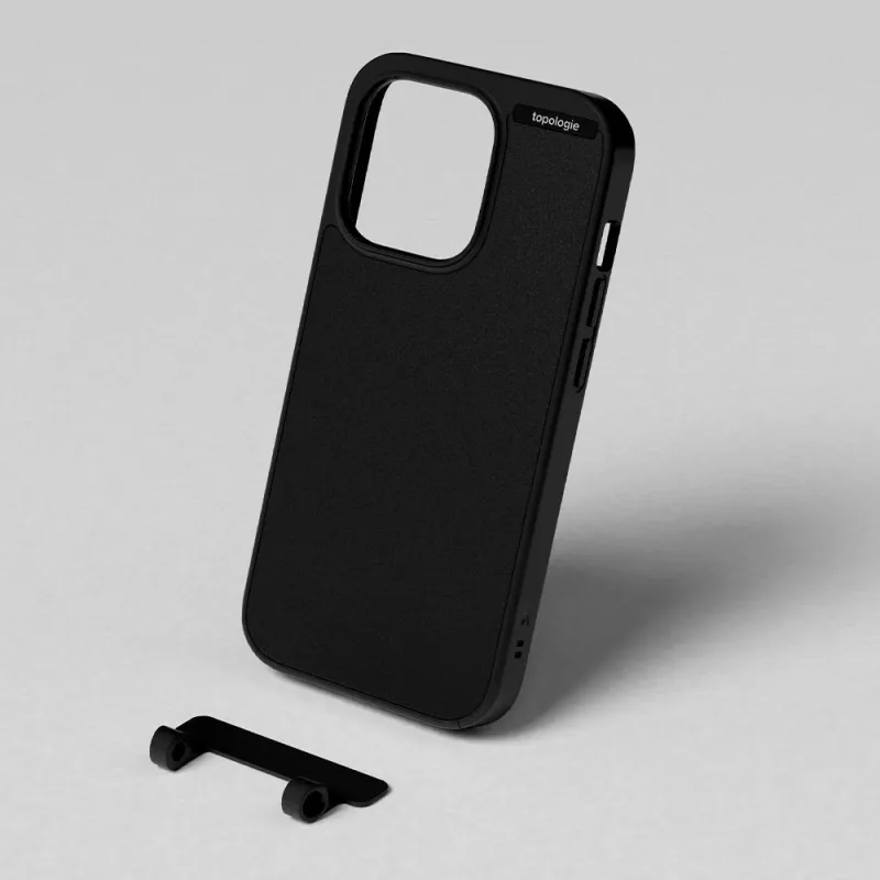 Topology - Bump Phone Case - Black made by Topologie