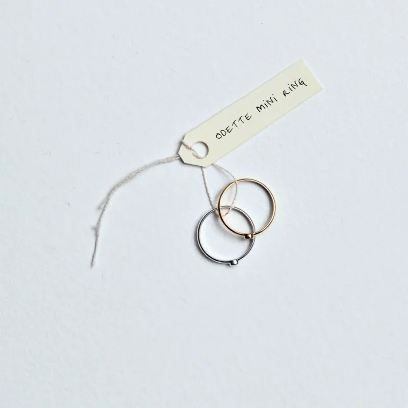 RAGBAG - Odette  Mini Ring - Silver made by RAGBAG