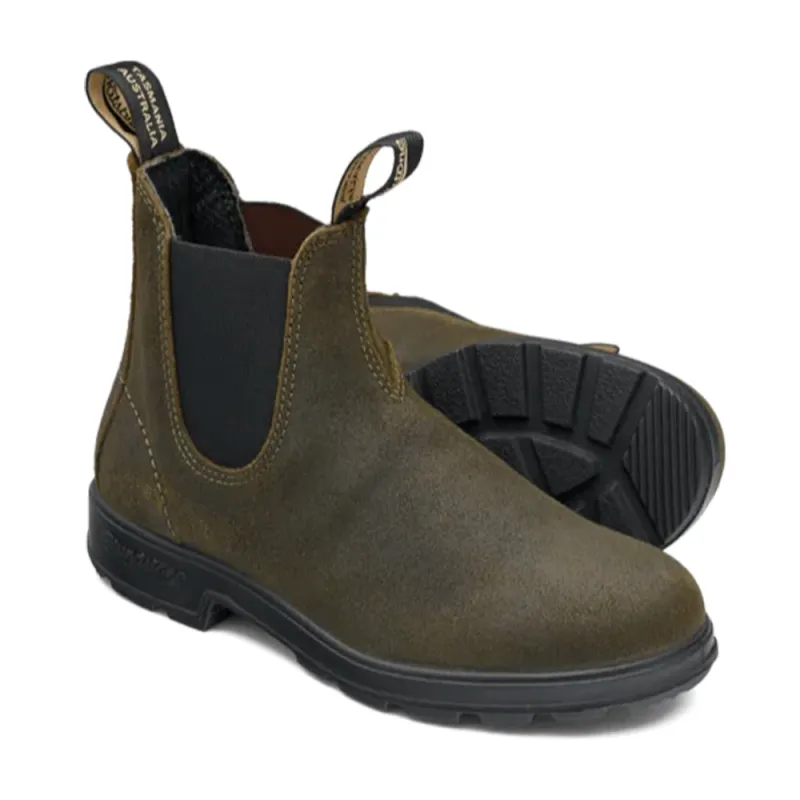 Blundstone - Classic Chelsea Boots - Dark Olive  made by Blundstone