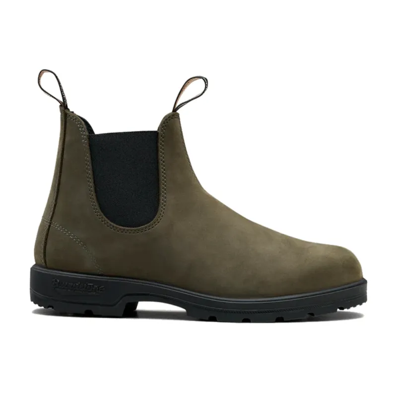 Blundstone - Classic Chelsea Boots - Forest Nubuck  made by Blundstone