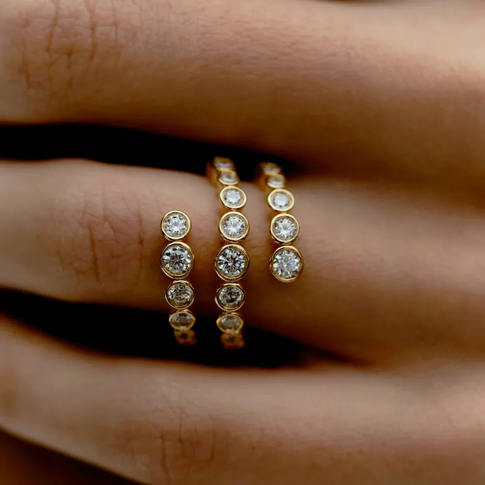 RAGBAG - Odette Spiral Ring - Gold sold by Merci product image thumbnail 4