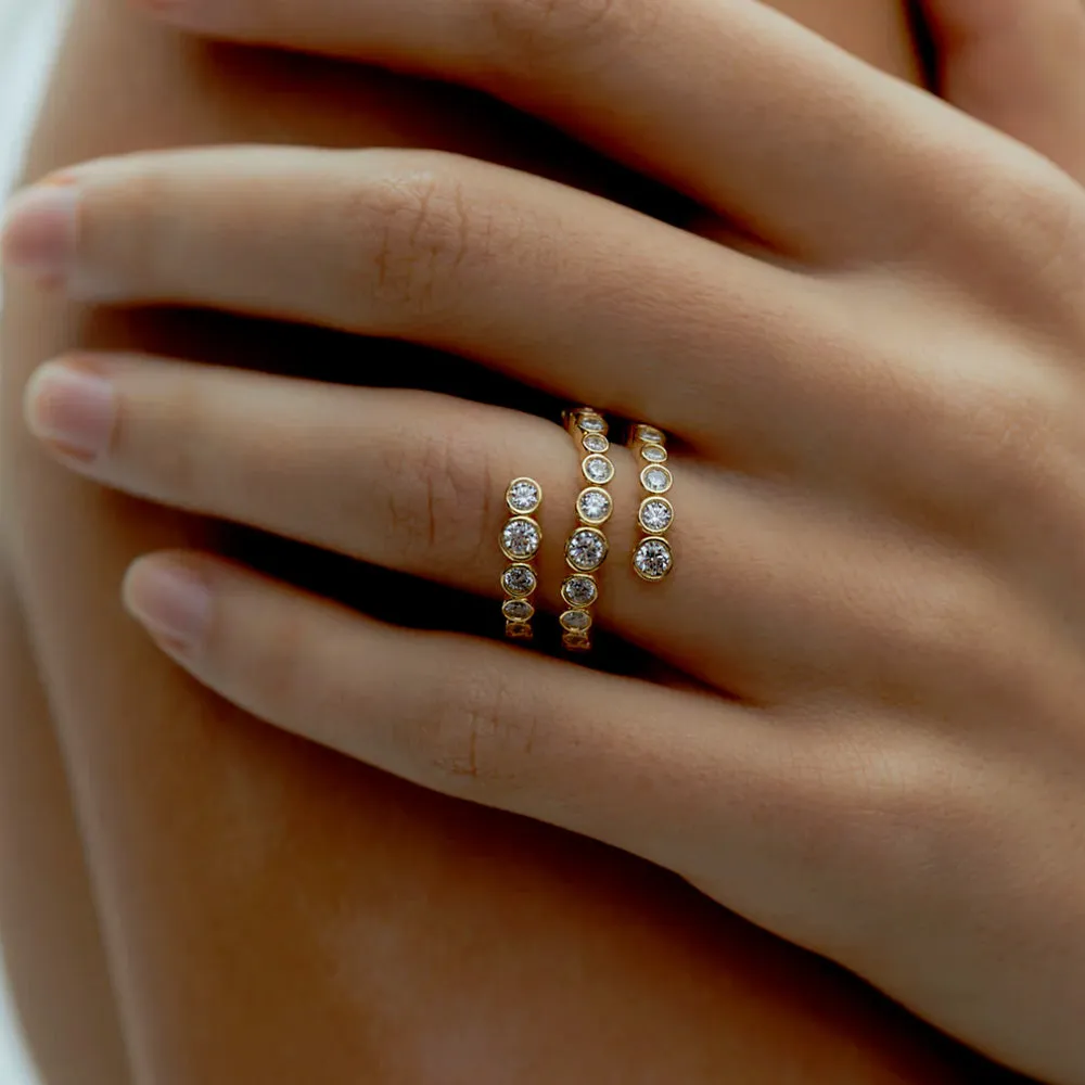 RAGBAG - Odette Spiral Ring - Gold sold by Merci product image thumbnail 2