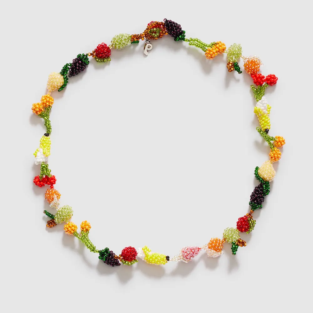 Pura Utz - Fruit Salad Galore Necklace - Multicolor sold by Merci