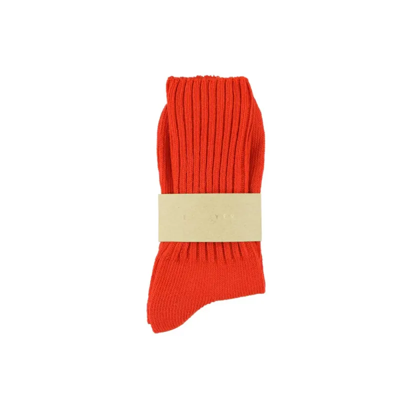 Escuyer - Crew Socks - Orange made by Escuyer