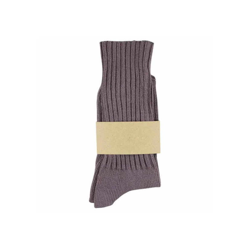 Escuyer - Crew Socks - Purple made by Escuyer