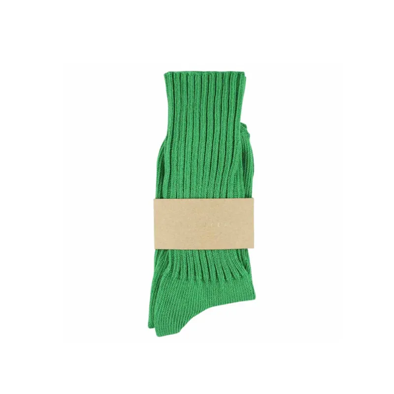 Escuyer - Crew Socks - Light Green made by Escuyer
