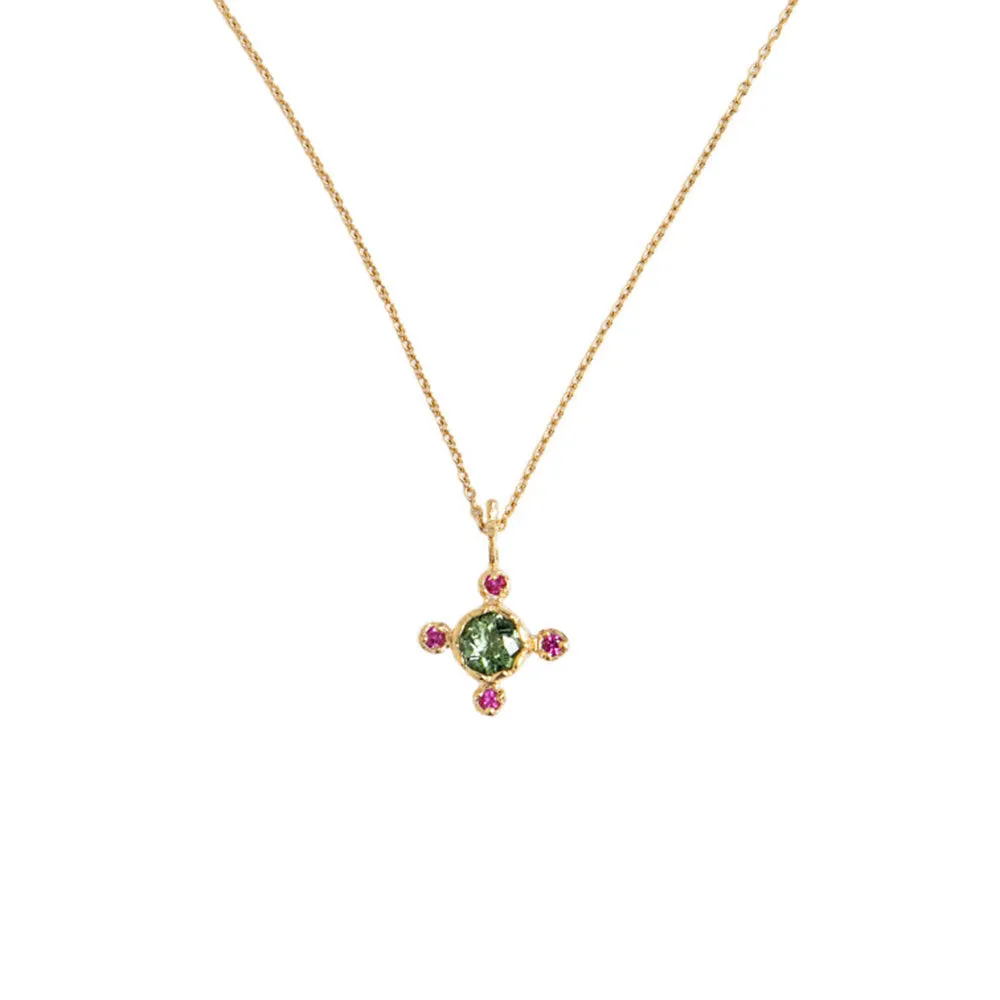 Alix D. Reynis - Anna Necklace - Green sold by Merci