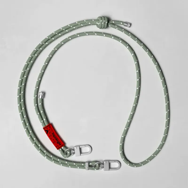 Topologie - 6.0mm Strap - Sage Reflective  made by Topologie