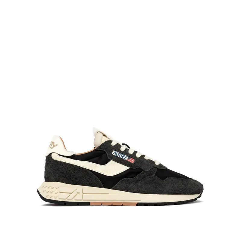Autry - Reelwind Low Sneakers Wom - Black Suede made by Autry