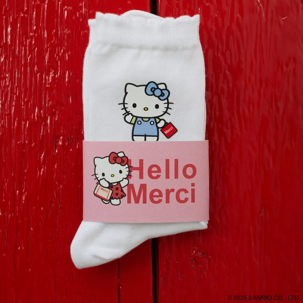 Hello Kitty x Merci - Socks - White sold by Merci product image thumbnail 3
