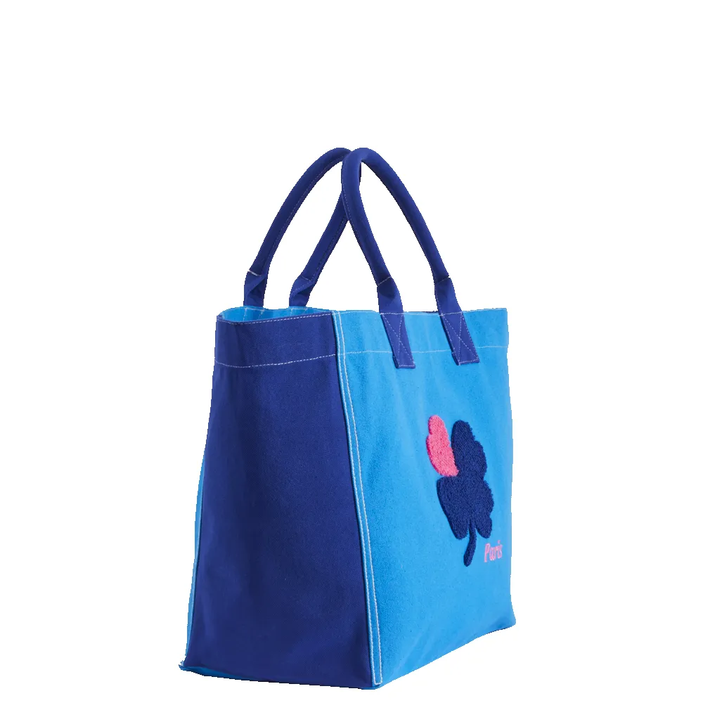 Merci - Clover-Heart Shopping Bag - Blue sold by Merci product image thumbnail 5