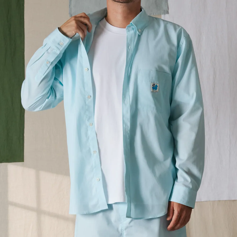 Merci - Basile Shirt - Turquoise sold by Merci product image thumbnail 4