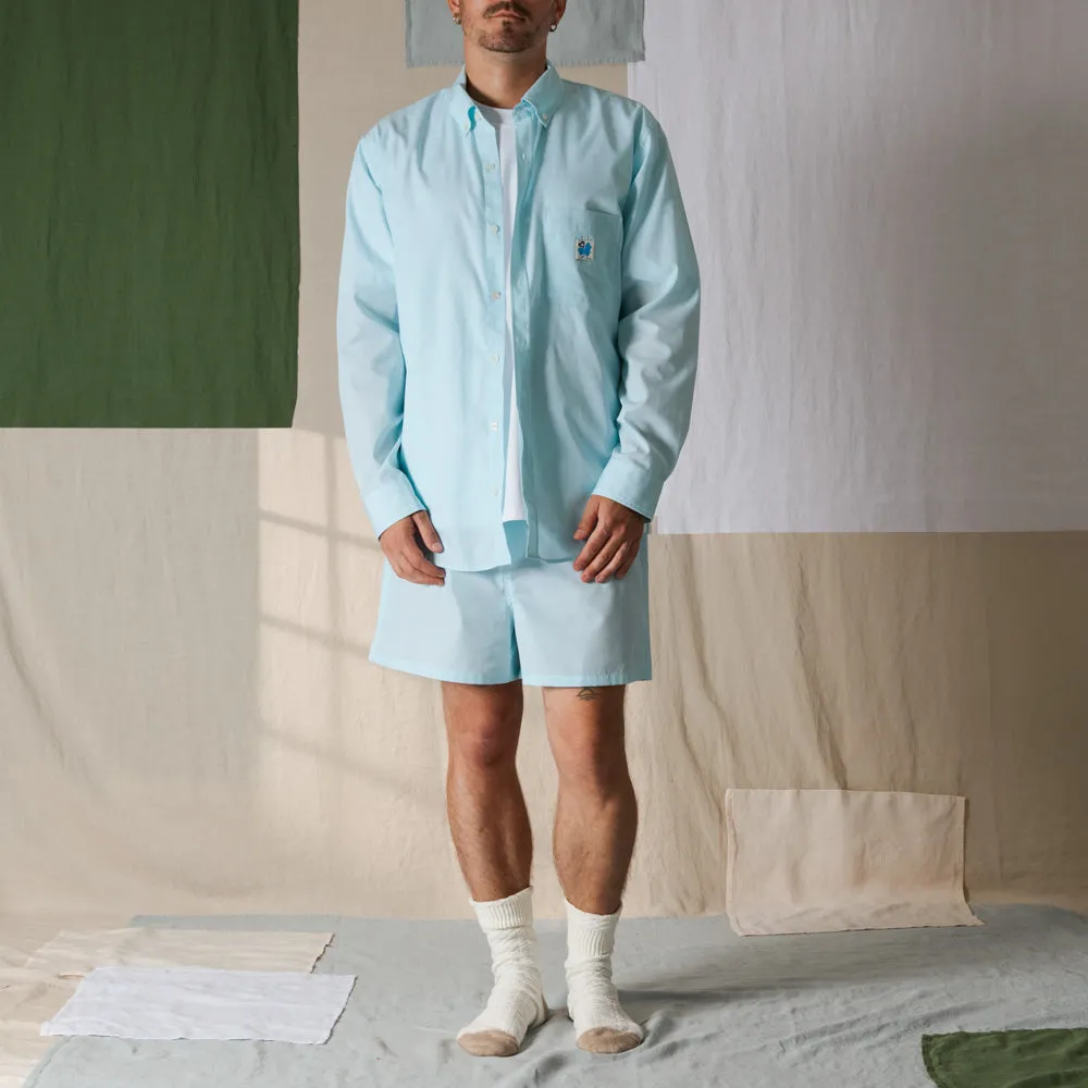 Merci - Basile Shirt - Turquoise sold by Merci product image thumbnail 3