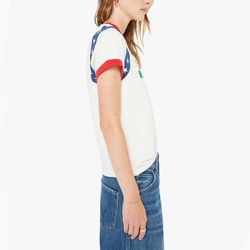 Mother - The Boxy Goodie Inset T-shirt - Mother Stars sold by Merci product image thumbnail 3