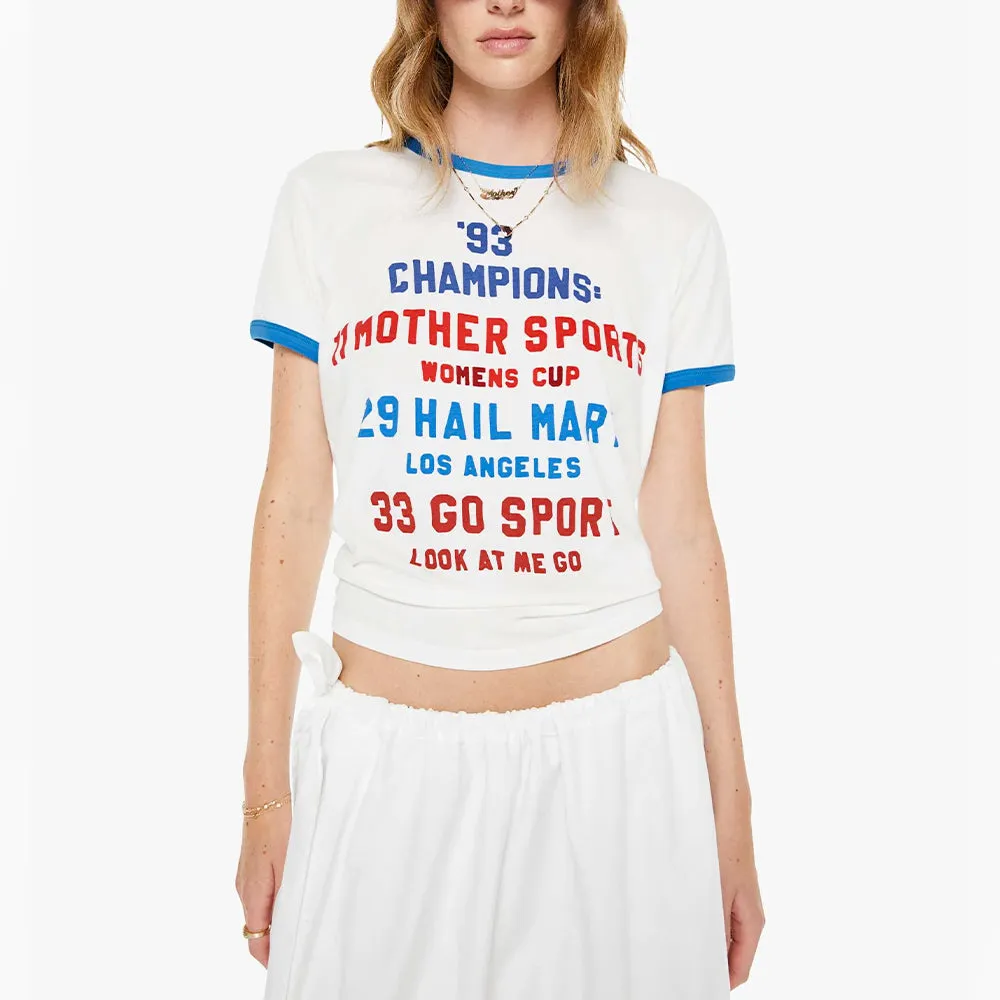 Mother - The Lil Goodie Ringer T-shirt - Champions sold by Merci