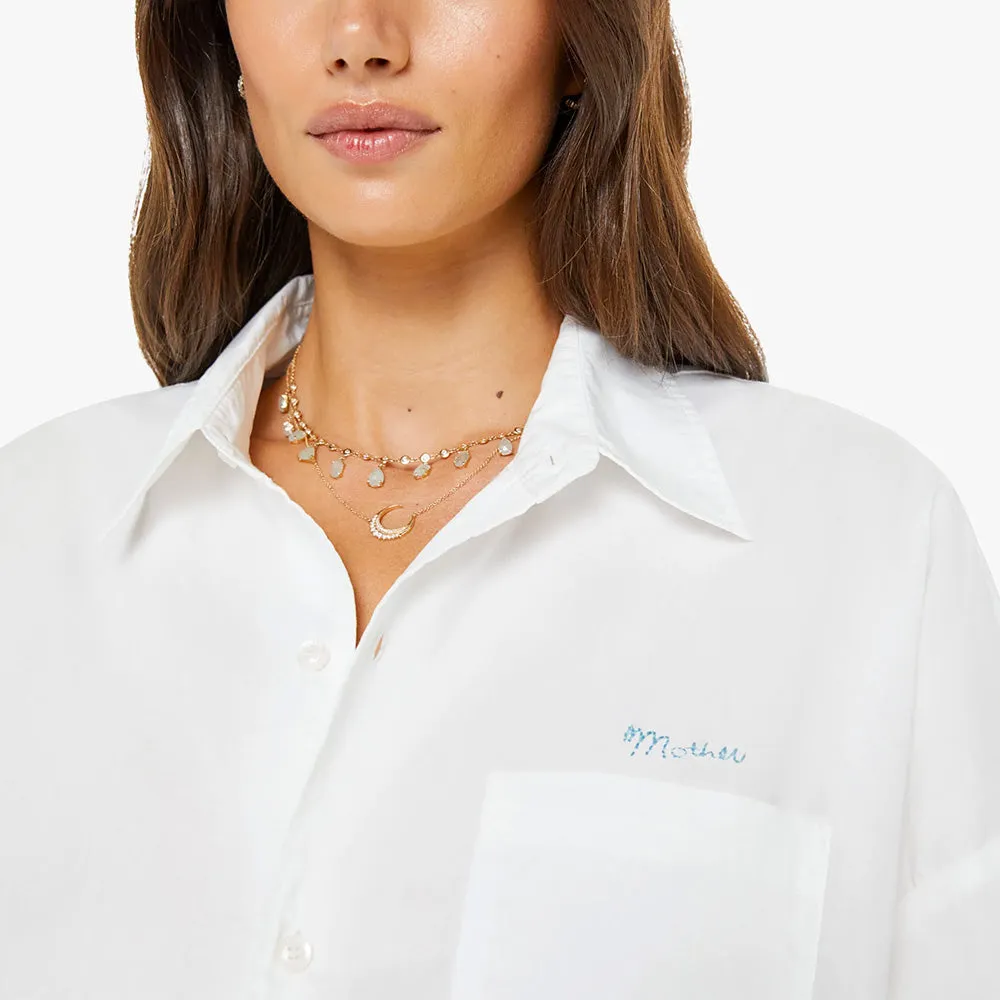 Mother - The Scrunchie Frenchie Shirt - White sold by Merci product image thumbnail 3