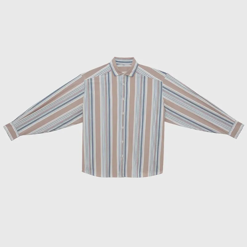 Baserange - Claude Shirt - Martinique Brick made by Baserange