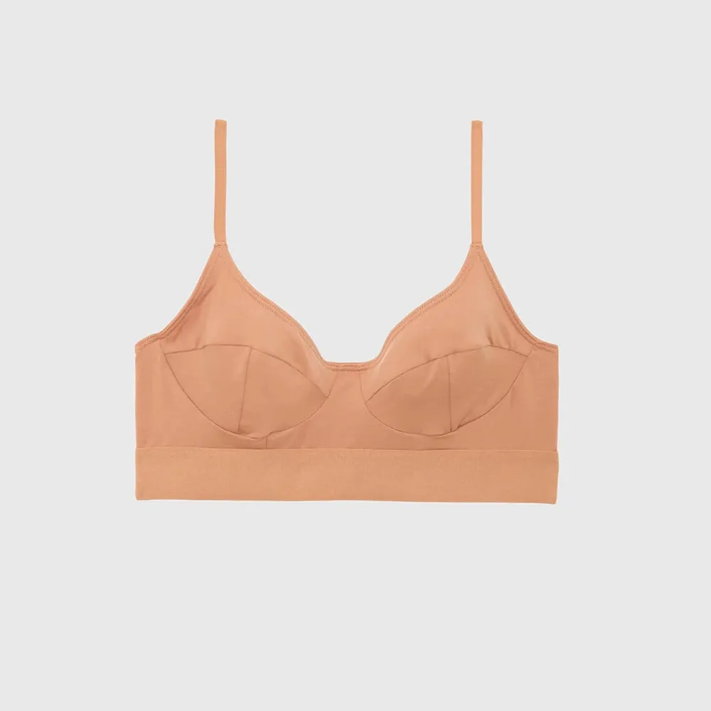 Baserange - Soft Bra - Terracotta sold by Merci