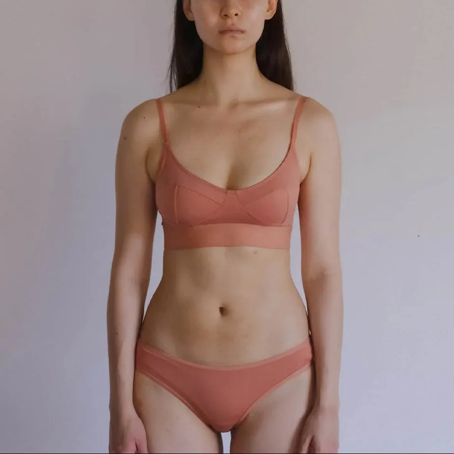 Baserange - Soft Bra - Terracotta sold by Merci product image thumbnail 2
